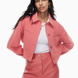 Wilfred Coral Little Cropped Jacket